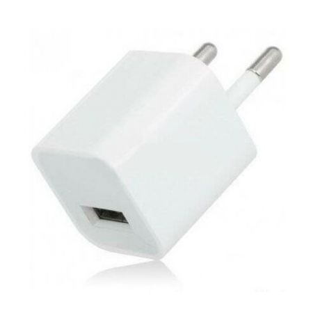 Универсальное зарядное устройство 220V-USB iPhone 1A (кубик)