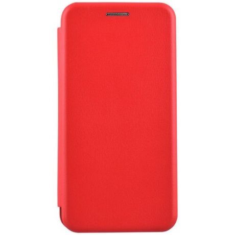 Чехол книжка с магнитом Samsung A02S красный
