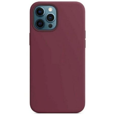 Чехол силиконовый MItrifON для iPhone 13 Pro Max (6.7") Maroon Бордовый №52