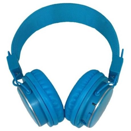 Наушники полноразмерные L-PRO 8809 . встроенный MP3 плеер , синие