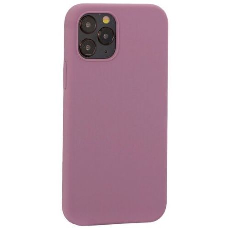 Чехол для iPhone 12/ 12 Pro (6.1") Silicon Case MItrifON Dark Lilac Темно-сиреневый №61