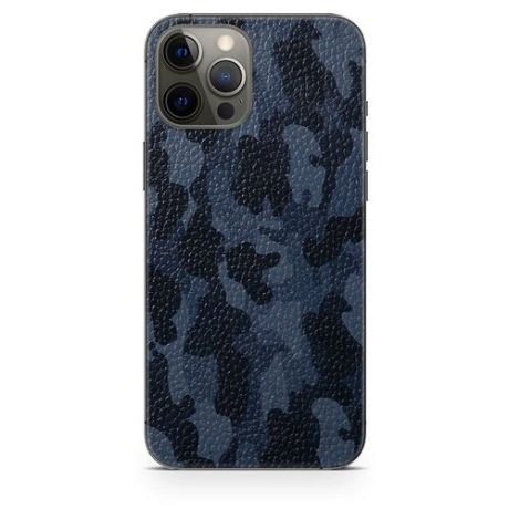 Наклейка из кожи FBR Skinz Camouflage для Apple iPhone 13 Pro темно-синий