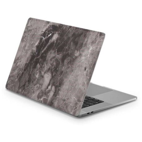 Виниловая наклейка Мрамор для Apple MacBook Air 13 M1 2020 черный