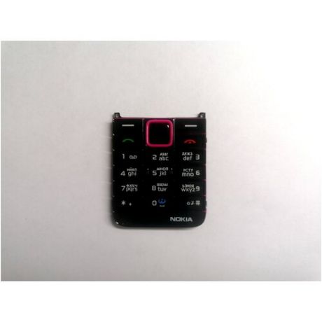 Клавиатура Nokia 3500 черная с розовым