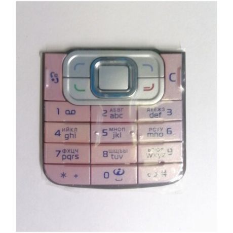 Клавиатура Nokia 6120 розовая