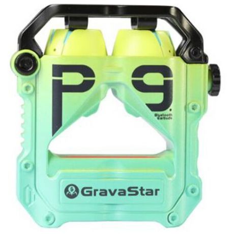 Беспроводные наушники с микрофоном GravaStar Sirius Pro Neon Green