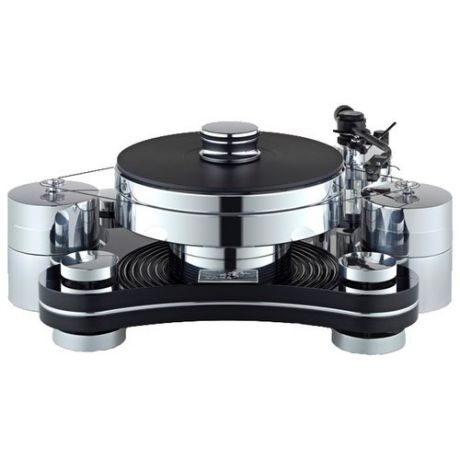 Проигрыватели винила Transrotor ZET 3 Black (Черный) с тонармом Rega RB 880, MC головкой Transrotor Cantare, Блоком питания Konstant EINS и прижимным диском