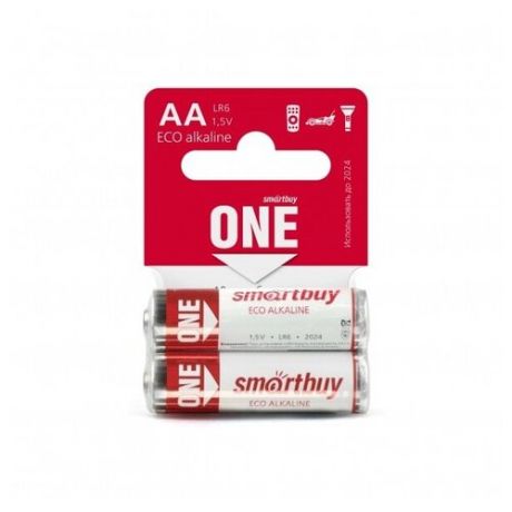 Батарейки Smartbuy One LR6/2SB ECO alkaline