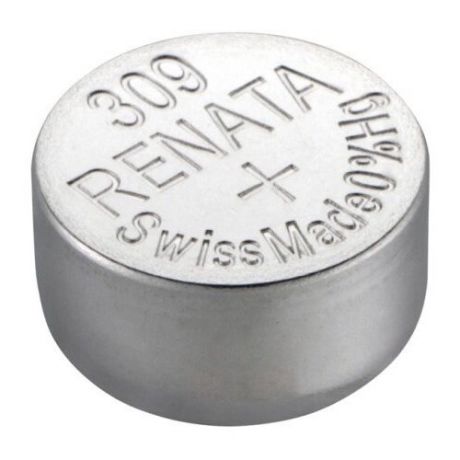 Дисковый элемент питания тип 309 на 1,5В - SR754SW (RENATA) (код заказа 12969 И)