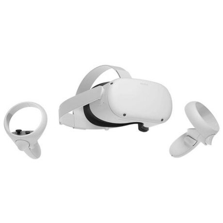 Шлем Виртуальной реальности Oculus Quest 2 64 Gb + переходник с американской зарядки на европейскую