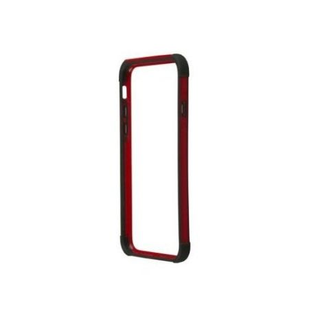 Бампер для iPhone 6/6s "HOCO" Coupe Series Double Color Bracket Bumper Case (красный) R0007515