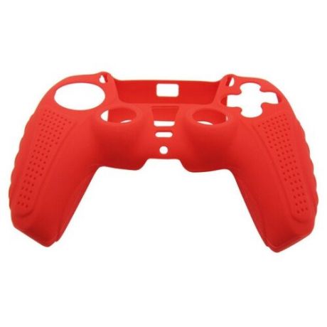 Чехол Red Line для PS5 Silicone Red Perforated HS-PS5306C / УТ000025556