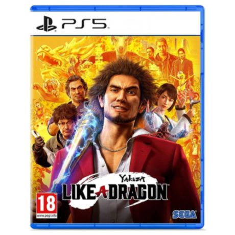 Игра для PlayStation 5 Yakuza: Like a Dragon, русские субтитры
