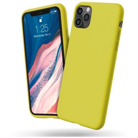 Чехол для iPhone 11 Pro, желтый,Lumobook LB-CS3-05