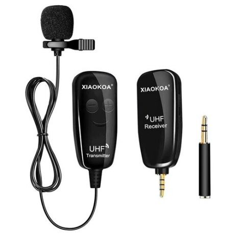 Беспроводной микрофон-петличка XIAOKOA N81-UHF.