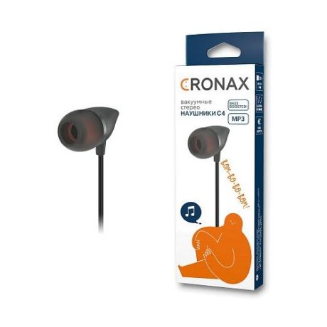 Наушники с микрофоном вакуумные CRONAX Premium C4