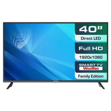 40" Телевизор Prestigio 40 Top WR LED (2021), серебристый