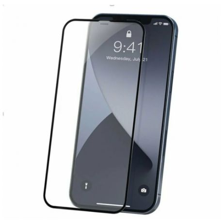 Защитное стекло Apple iPhone 12 mini / iphone 5.4 поноэкранное с черной рамкой