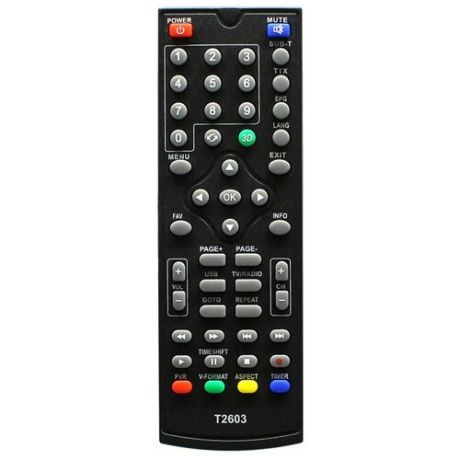 Пульт к SkyVision T2603 T2202 DVB-T2 (для цифровой приставки)