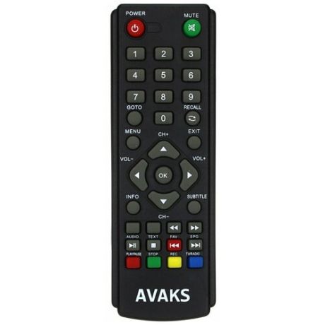 Пульт к Avaks KB-5 DVB-T2 (для цифровой приставки)