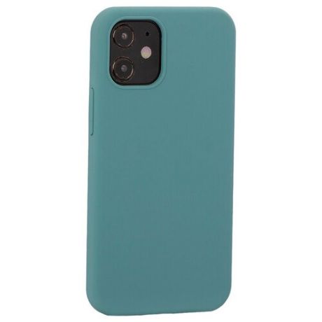 Накладка для iPhone 12 mini (5.4") Silicon Case MItrifON Изумрудный №62