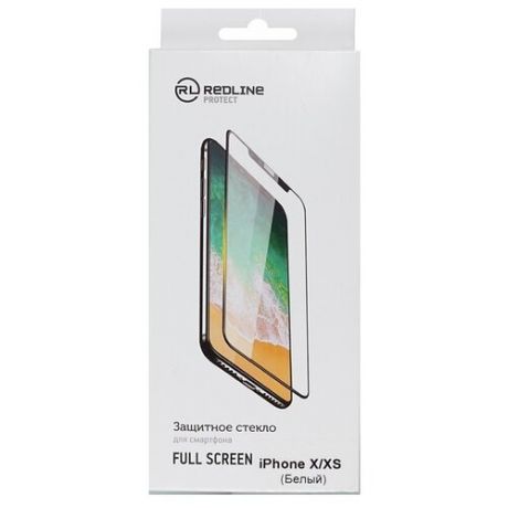 Защитное стекло Red Line для APPLE iPhone X / XS Full Screen Tempered Glass Black УТ000012297