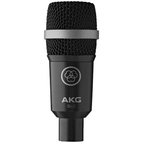 AKG D40 динамический инструментальный микрофон, кардиоида, 75-20000Гц