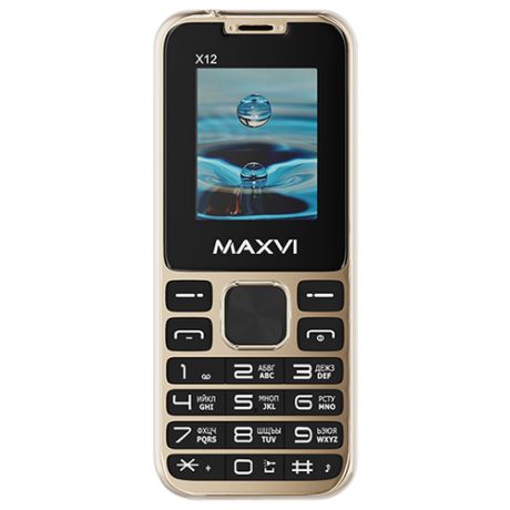 Maxvi X12 Rose Gold (2 Sim) .
