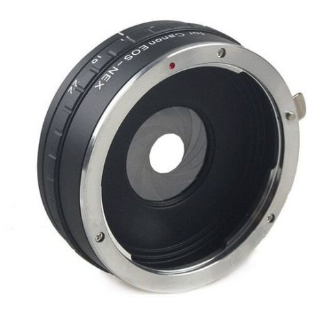 Переходное кольцо c диафрагмой Fujimi FJAR-EOSSEAP с Canon на Sony