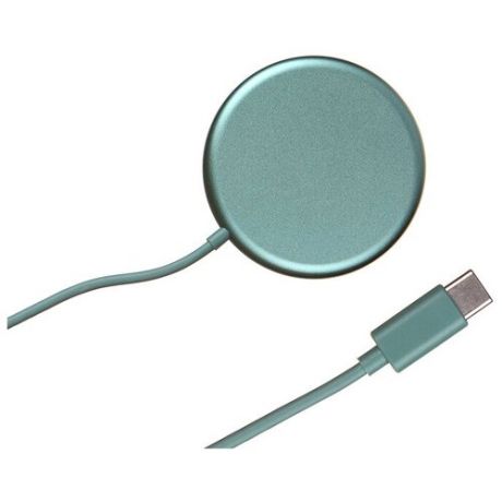 Зарядное устройство Baseus Simple Mini Magnetic Wireless Charger Green WXJK-H06