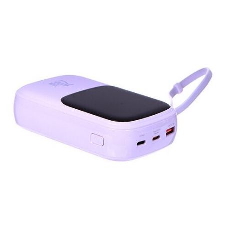 Внешний аккумулятор Baseus Power Bank Qpow Digital Display 20000mAh 20W Purple PPQD-H05