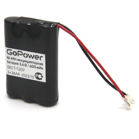 Аккумулятор для радиотелефонов GoPower T207 PC1 NI-MH