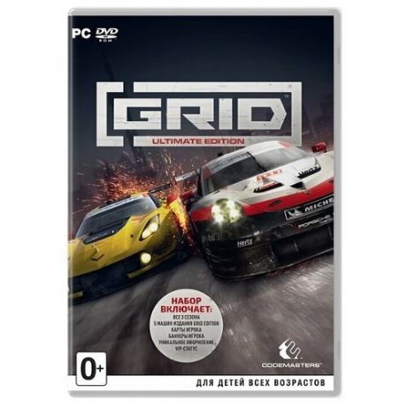 Игра для PlayStation 4 GRID. Ultimate Edition, английский язык