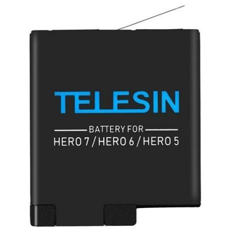 Аккумулятор Telesin для GoPro Hero 7/6/5 черный
