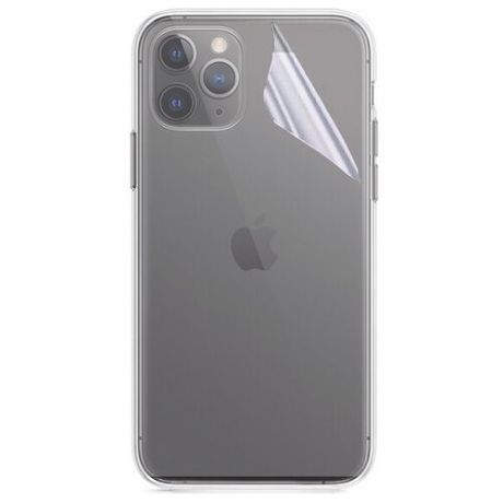 Гидрогелевая защитная пленка на заднюю крышку для Apple IPhone 11 / Противоударная бронированя пленка для Эпл Айфон 11 с эффектом самовосстановления
