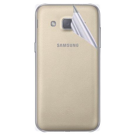 Гидрогелевая защитная пленка на заднюю крышку для Samsung Galaxy J2 2015 / Противоударная бронированя пленка для Самсунг Галакси Ж2 2015 с эффектом самовосстановления