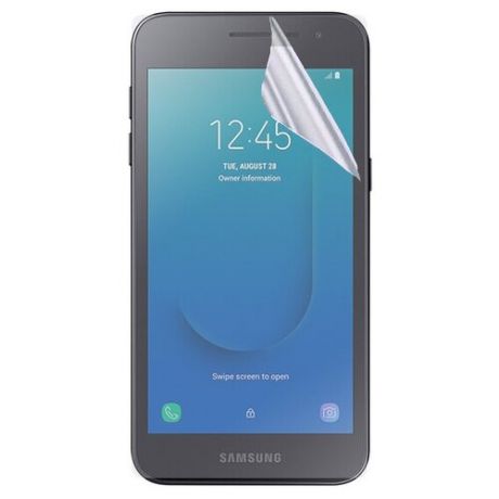 Гидрогелевая защитная пленка на весь экран для Samsung Galaxy J2 2016 / Противоударная бронированя пленка для Самсунг Галакси Ж2 2016 с эффектом самовосстановления