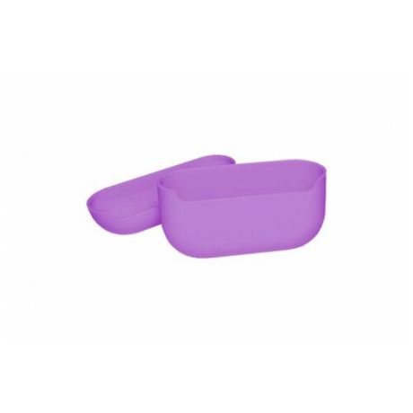 Силиконовый чехол для Airpods PRO, фиолетовый