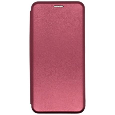 Чехол-книжка с магнитом Samsung A7 (A710, 2016) бордовый