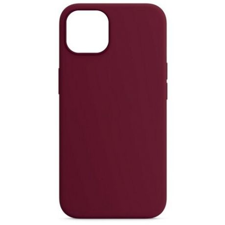 Чехол силиконовый MItrifON для iPhone 13 (6.1") Maroon Бордовый №52