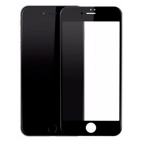 Защитное стекло для (iPhone 5/5S/5SE) Олеофобное / Закаленное/ Противоударное / Полноэкранное, Full Glue (Черная Рамка)