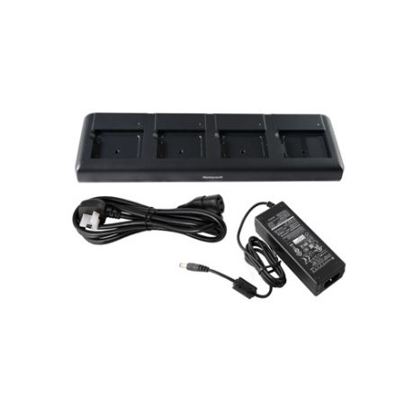 Зарядное устройство HONEYWELL Dock For recharging up to 4 batteries. Kit includes Dock, Power Supply and Power Cord EU