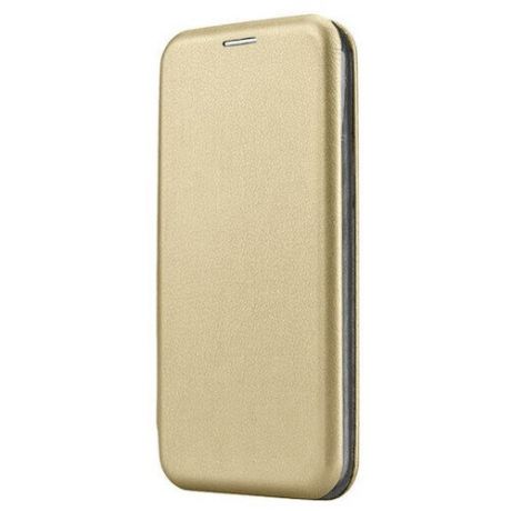 Чехол- книга боковая Fashion Case для Apple iPhone X золото