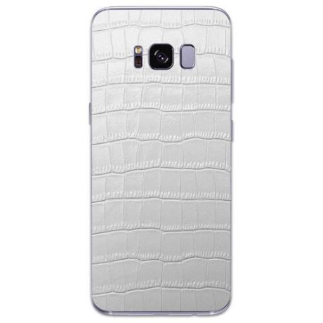 Наклейка из кожи FBR Skinz Reptile для Samsung Galaxy S8 белый