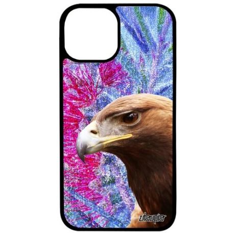 Чехол для смартфона // Apple iPhone 13 Mini // "Орел" Хищник Птица, Utaupia, оранжевый