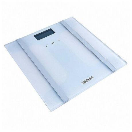 Весы напольные электронные "Delta Lux. Smart", 180 кг, 28x28 см, цвет: белый, артикул DE-4600