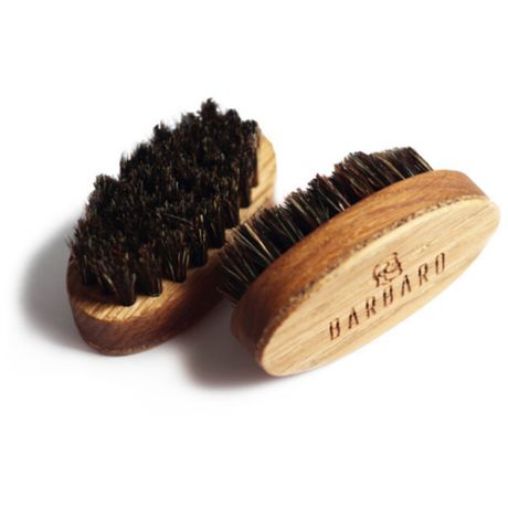 Barbaro Beard Brush - Щетка для бороды и усов овальная