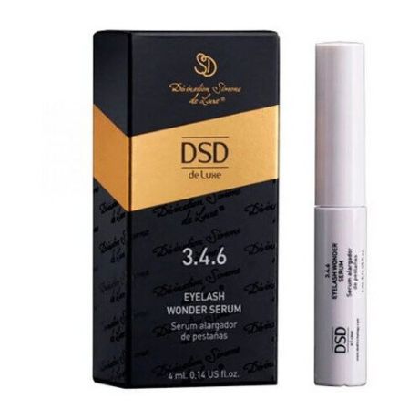 Сыворотка для роста ресниц - DSD De Luxe Eyelash Wonder Serum 3.4.6 4 ml