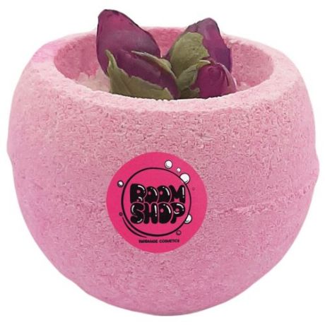 Boom Shop Бомбочка для ванны Розовая чаша, 195 мл
