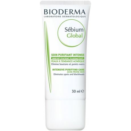 Крем для комбинированной и жирной кожи BIODERMA Sebium Global Оздоравливающий, 30 мл